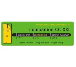 Lowland Companion Cc Xxl 220X200cm Slaapzak 13 Lowland Companion Cc Xxl 220X200cm Slaapzak -Openlucht Sport Serie 3244799 8718627781845 5