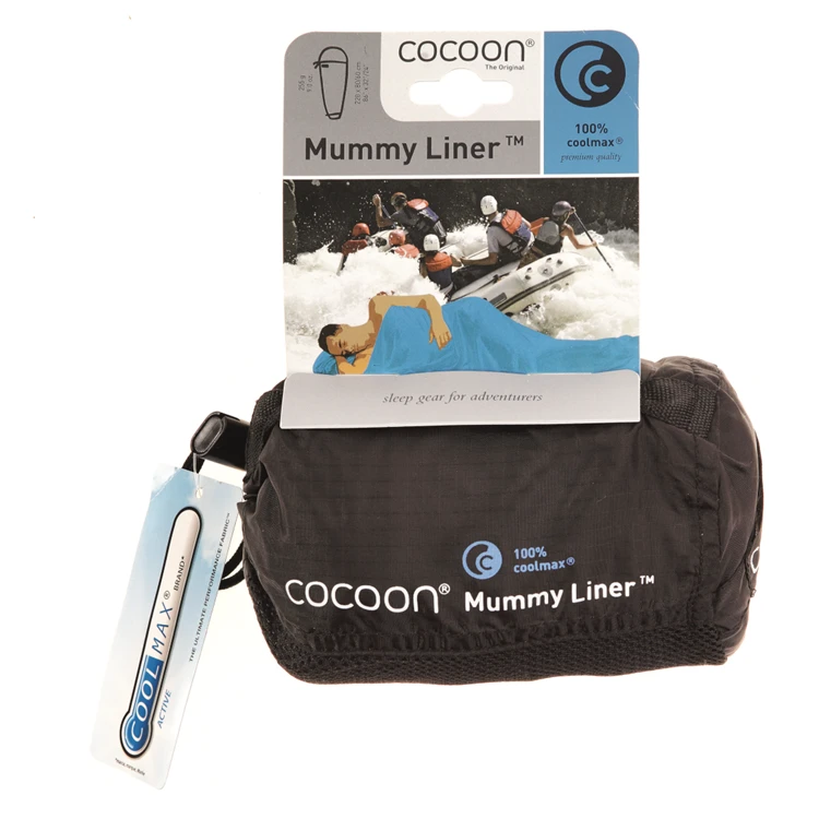 Cocoon Mummy Liner Coolmax Lakenzak 3 Cocoon Mummy Liner Coolmax Lakenzak