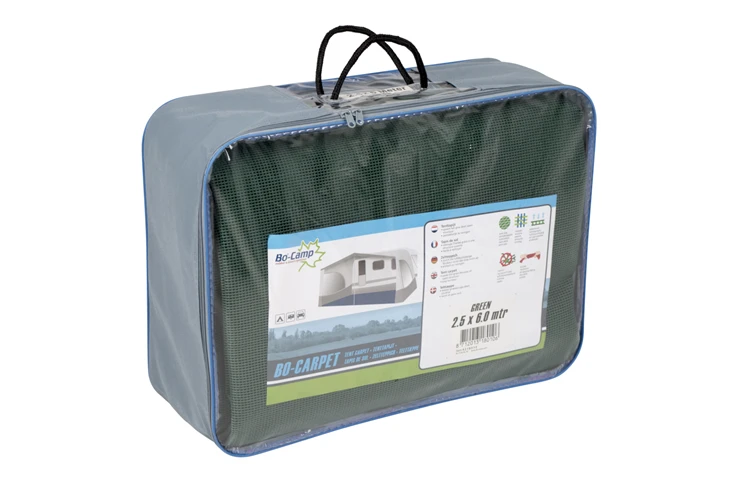 Bo-Camp - Tenttapijt - Bo-Carpet - 3 X 6 Meter - Groen Tenttapijt 4 Bo-Camp - Tenttapijt - Bo-Carpet - 3 X 6 Meter - Groen Tenttapijt - Afbeelding 2
