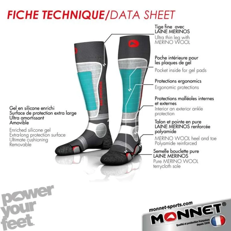 Monnet Gel Protec Ski Wool 4 Monnet Gel Protec Ski Wool - Afbeelding 2