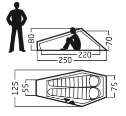 Nordisk Lofoten 2 Ulw Trekkerstent -Openlucht Sport Serie 5626809 5703384061524 4