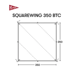 Spatz Tarp Squarewing 450 Btc Tarp 10 Spatz Tarp Squarewing 450 Btc Tarp -Openlucht Sport Serie 5626882 7615523298969 3