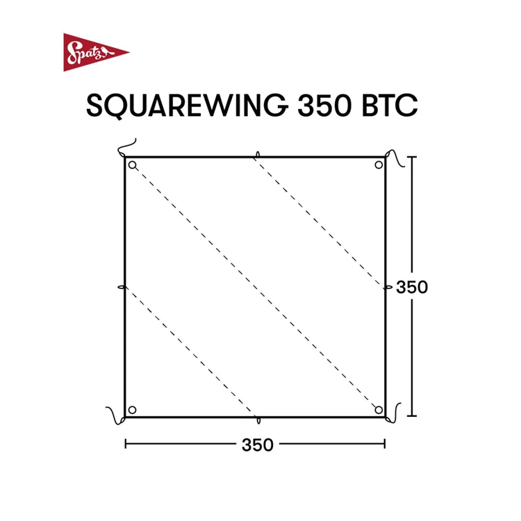 Spatz Tarp Squarewing 450 Btc Tarp 6 Spatz Tarp Squarewing 450 Btc Tarp - Afbeelding 4