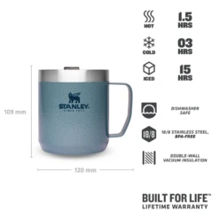 Stanley The Legendary Camp Mug 12Oz / .35L Drinkbeker -Openlucht Sport Serie 6587302 6939236409056 3