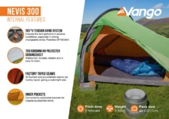 Vango Nevis 300 Trekkerstent -Openlucht Sport Serie 7315336 5059474004811 3