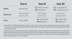 Hilleberg 10 Ul Tarp -Openlucht Sport Serie 7536075 0787421355819 2