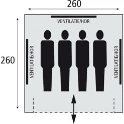 Safarica Sioux 260 Tipitent -Openlucht Sport Serie 7571181 8717437039573 4