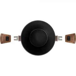 Bardani Wajan Met Deksel & Afn. Grepen Kookpan 7 Bardani Wajan Met Deksel & Afn. Grepen Kookpan -Openlucht Sport Serie 7631237 8717437040180 2